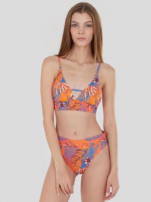 sutien bikini pt. femei Fundango Sahara V-neck Cami Top roz 2