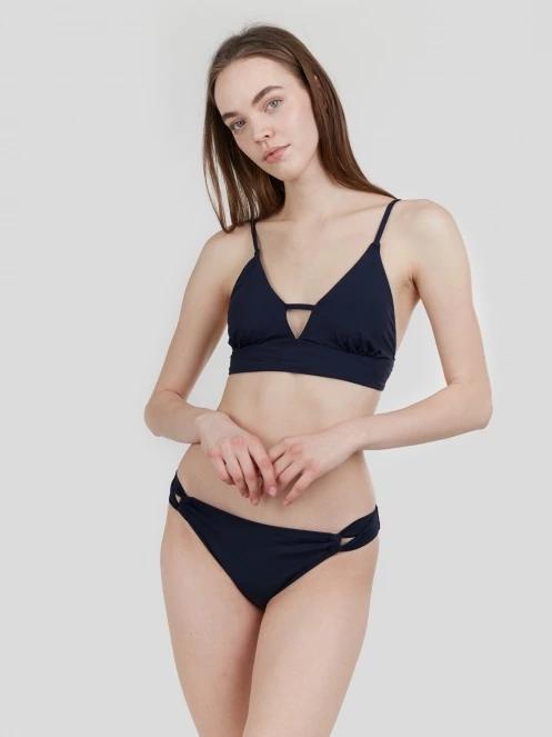 sutien bikini pt. femei Fundango Sahara V-neck Cami Top albastru inchis 2