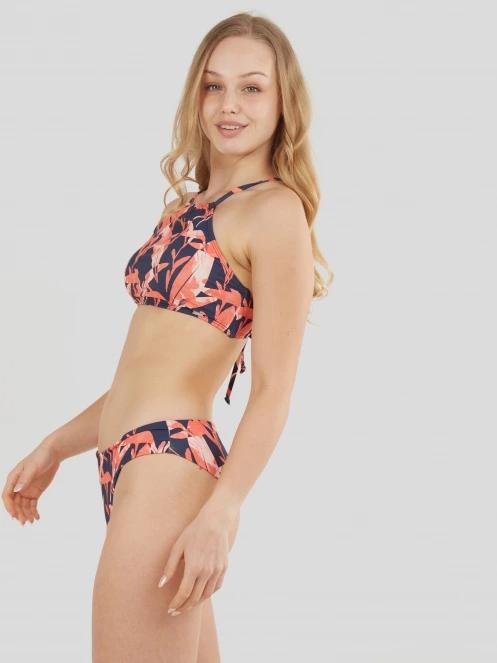 sutien bikini pt. femei Fundango Hogg High Neck Top roz 5