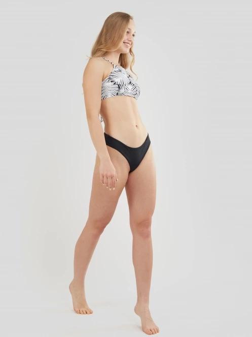 sutien bikini pt. femei Fundango Hogg High Neck Top alb 4