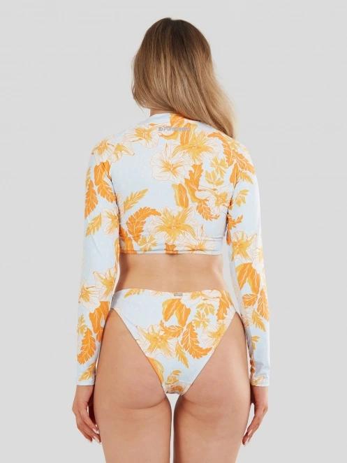 sutien bikini pt. femei Fundango Amelia Surf Top portocaliu 3