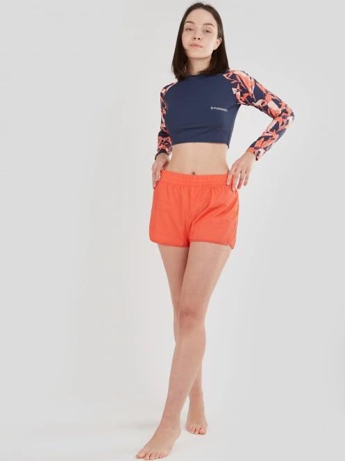 sutien bikini pt. femei Fundango Amelia Surf Top roz 4