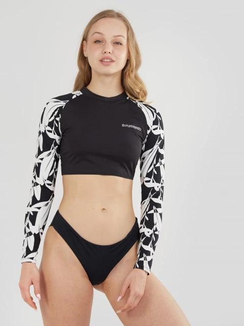 sutien bikini pt. femei Fundango Amelia Surf Top negru 2