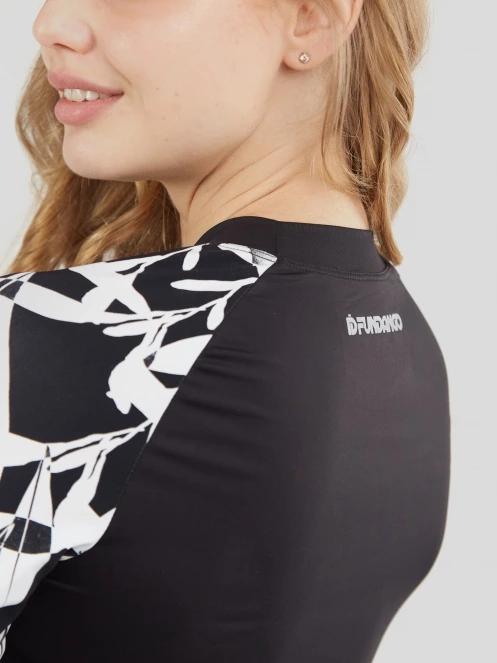 sutien bikini pt. femei Fundango Amelia Surf Top negru 7