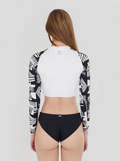 sutien bikini pt. femei Fundango Amelia Surf Top negru 3
