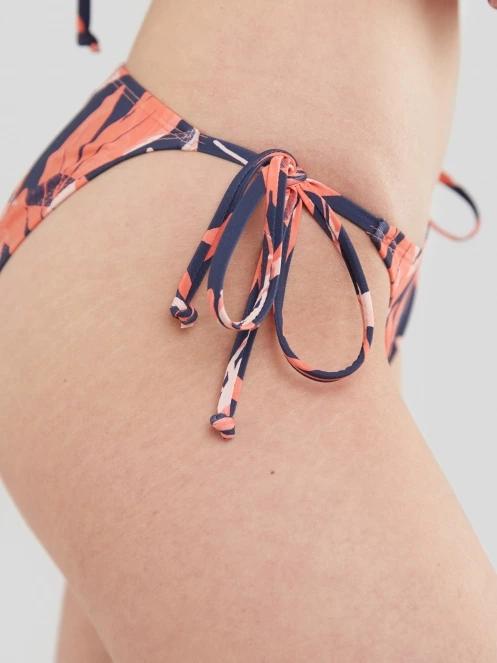 chiloti bikini pt. femei Fundango Innisfil Ties-side Bottoms albastru inchis 5