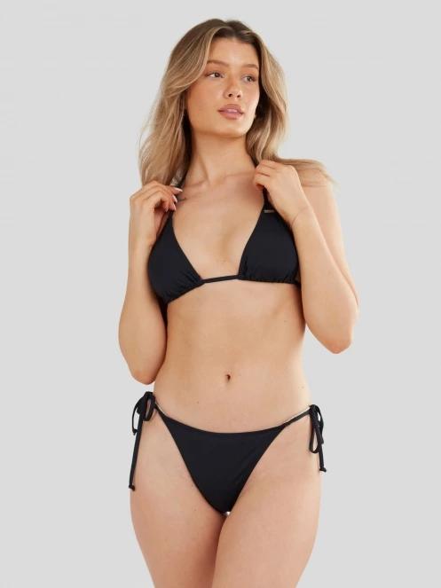 chiloti bikini pt. femei Fundango Innisfil Ties-side Bottoms negru 5