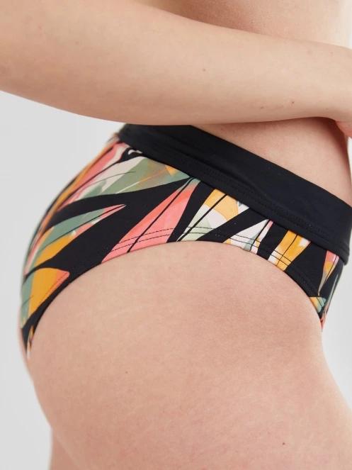 chiloti bikini pt. femei Fundango Sahara Mid Waist Full Bottoms multicolor 6