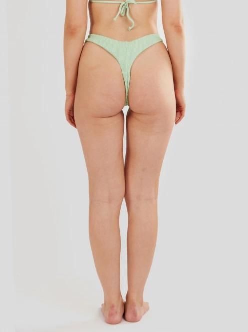 chiloti bikini pt. femei Fundango Sunset Brazilian Jacquard Bottoms verde 3