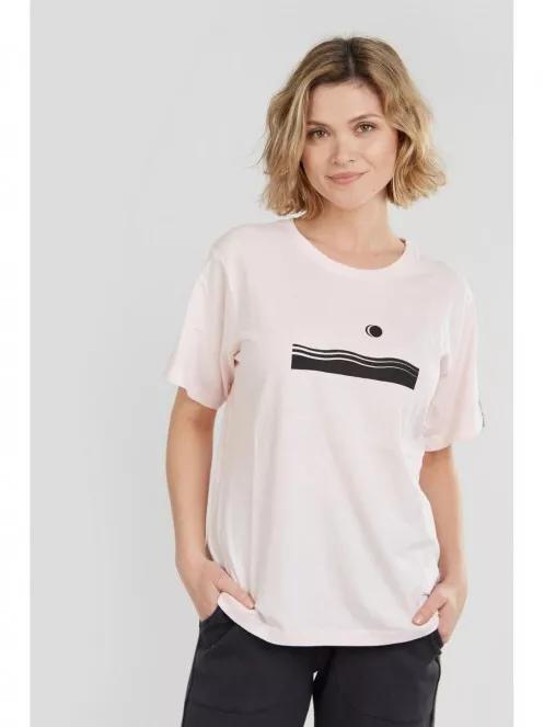 tricou cu maneci scurte pt. femei Fundango Bolton T-shirt roz 2