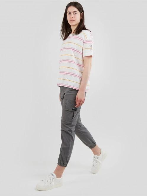 tricou cu maneci scurte pt. femei Fundango Nissa T-shirt alb 4