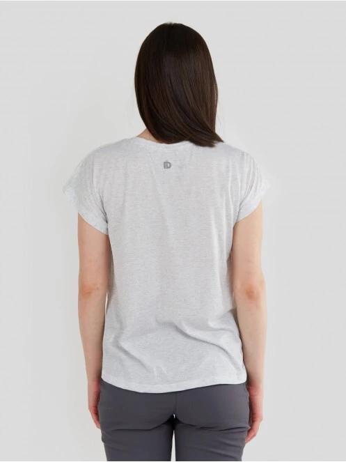 tricou pentru sport, cu maneci scurte pt. femei Fundango Rush T-shirt alb 3