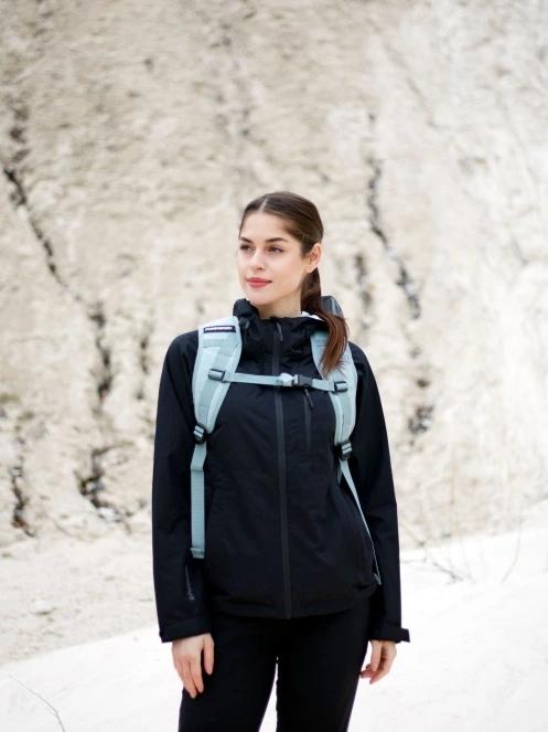 haine de ploaie pt. femei Fundango Piora Waterproof Jacket negru 9