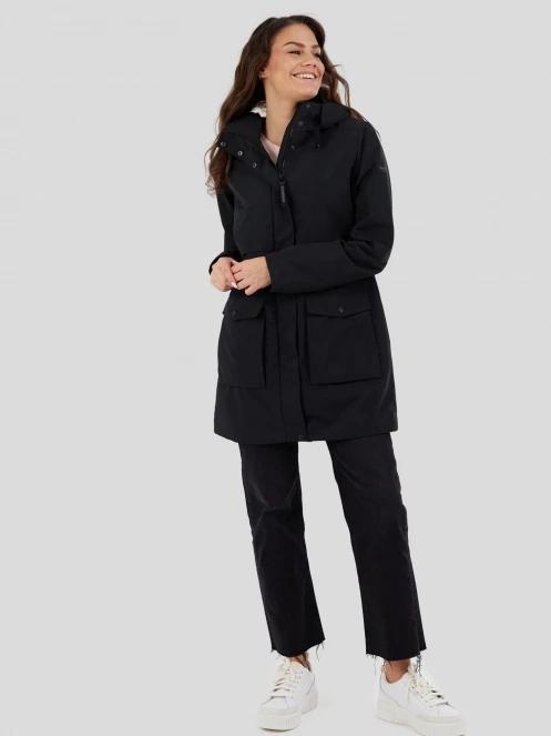 haine de ploaie pt. femei Fundango Zhuri Waterproof Jacket negru 4