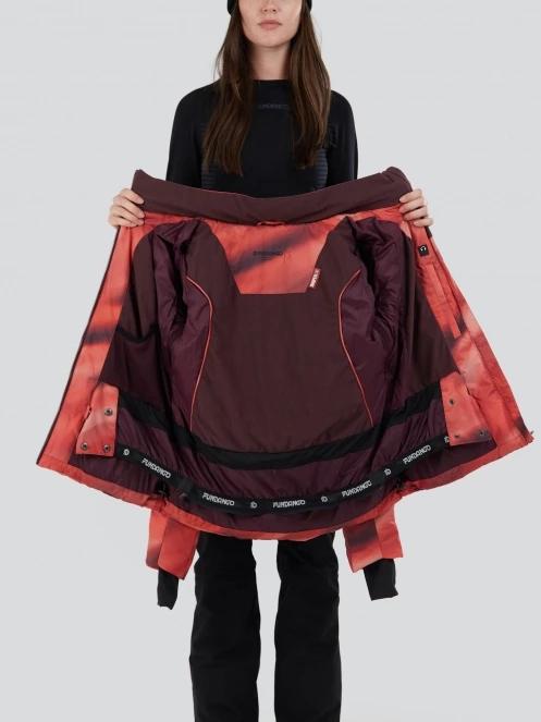 geaca de schi pt. femei Fundango Elyra Padded Jacket roz 5