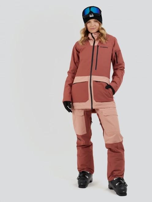 geaca de schi pt. femei Fundango Poplar ECO Jacket roz 2