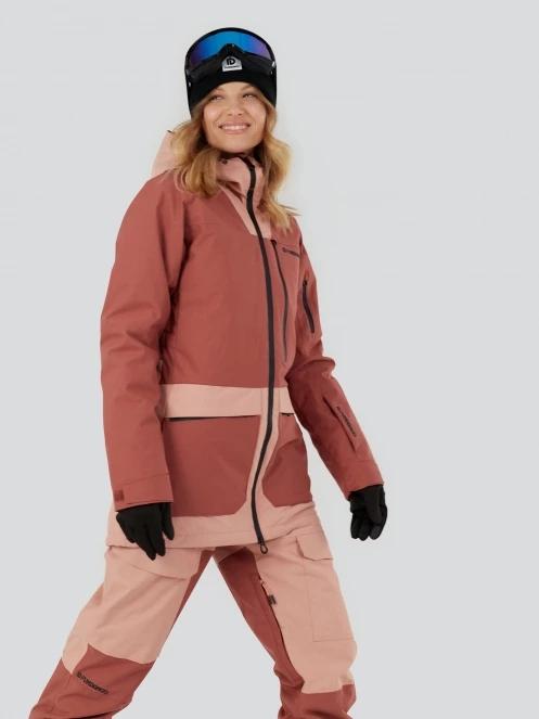 geaca de schi pt. femei Fundango Poplar ECO Jacket roz 7