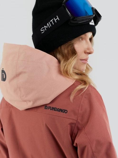 geaca de schi pt. femei Fundango Poplar ECO Jacket roz 11