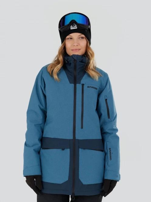 geaca de schi pt. femei Fundango Poplar ECO Jacket albastru inchis 2