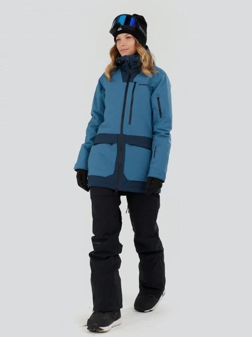 geaca de schi pt. femei Fundango Poplar ECO Jacket albastru inchis 4