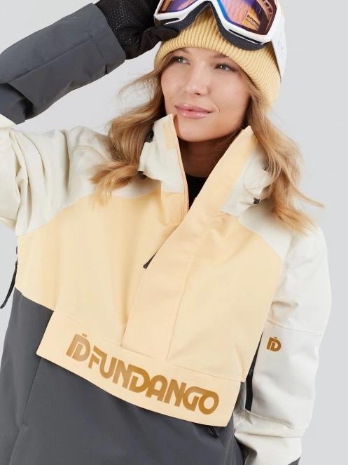 geaca de schi pt. femei Fundango Birch ECO Logo Anorak galben 5