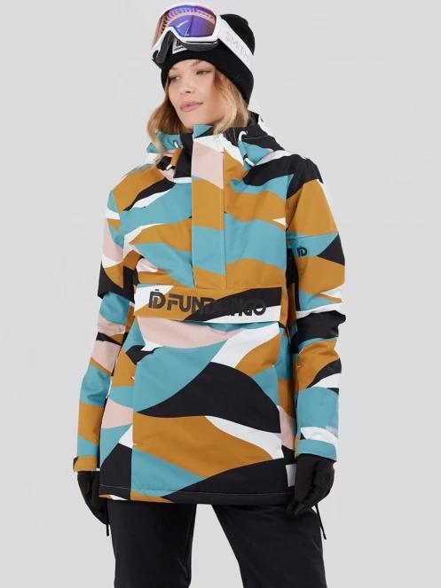 geaca de schi pt. femei Fundango Birch ECO Logo Anorak gri 2
