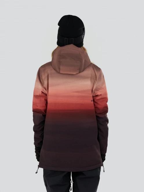 geaca de schi pt. femei Fundango Birch ECO Logo Anorak roz 3