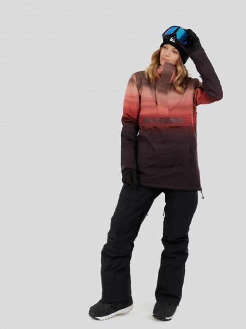 geaca de schi pt. femei Fundango Birch ECO Logo Anorak roz 4