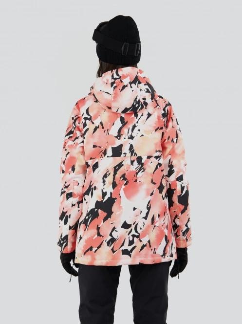 geaca de schi pt. femei Fundango Birch ECO Logo Anorak roz 3