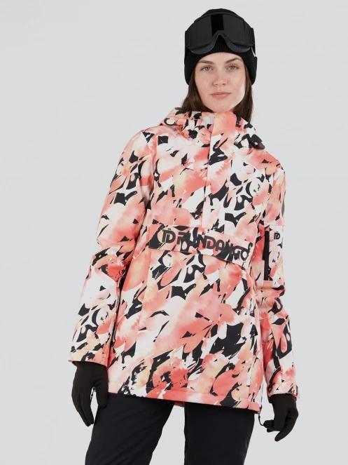 geaca de schi pt. femei Fundango Birch ECO Logo Anorak roz 5