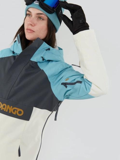 geaca de schi pt. femei Fundango Birch ECO Logo Anorak albastru deschis 6