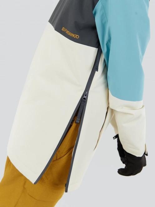 geaca de schi pt. femei Fundango Birch ECO Logo Anorak albastru deschis 7