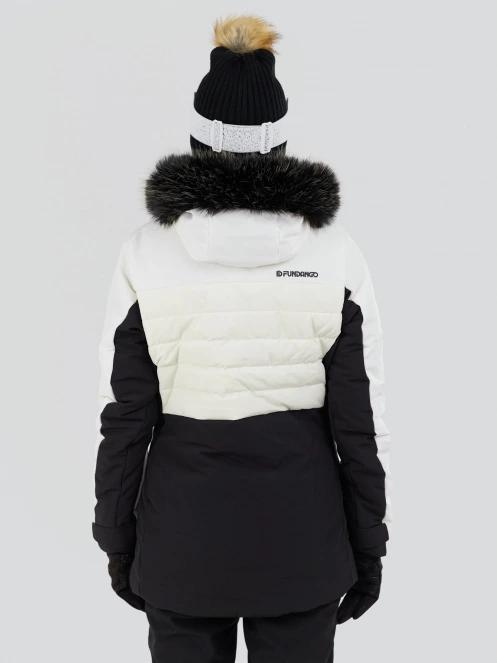 geaca de schi pt. femei Fundango Salina Padded Jacket alb 3