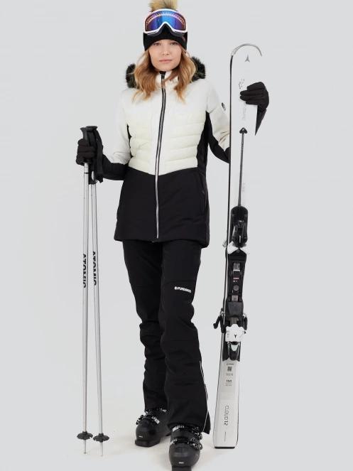 geaca de schi pt. femei Fundango Salina Padded Jacket alb 4