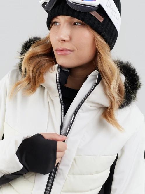 geaca de schi pt. femei Fundango Salina Padded Jacket alb 8