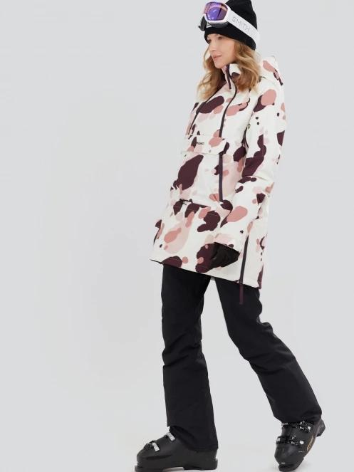 geaca de schi pt. femei Fundango Hooper ECO Anorak roz 5
