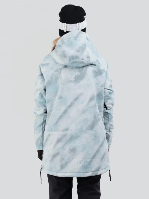 geaca de schi pt. femei Fundango Hooper ECO Anorak albastru deschis 3