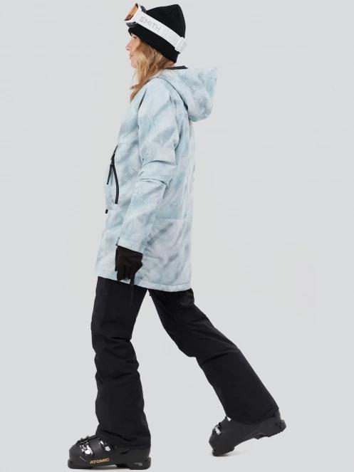 geaca de schi pt. femei Fundango Hooper ECO Anorak albastru deschis 5