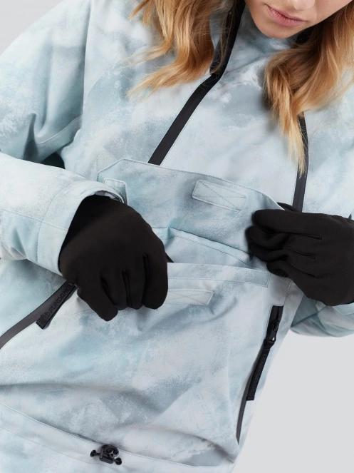 geaca de schi pt. femei Fundango Hooper ECO Anorak albastru deschis 9