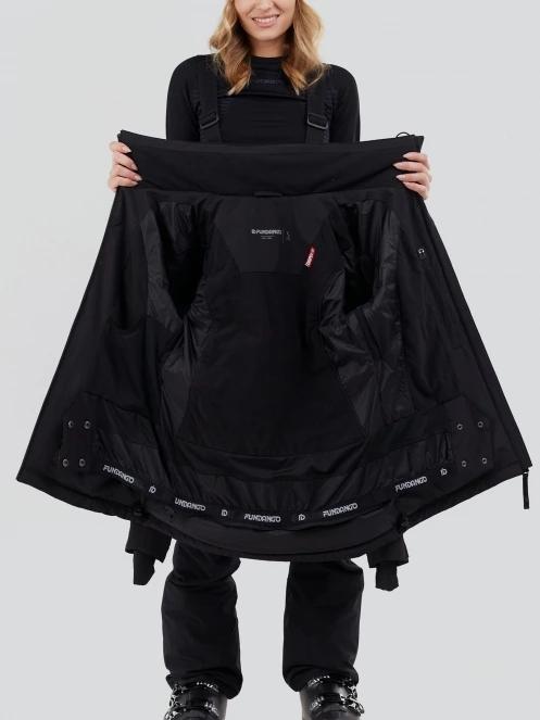 geaca de schi pt. femei Fundango Punch Padded Jacket negru 5