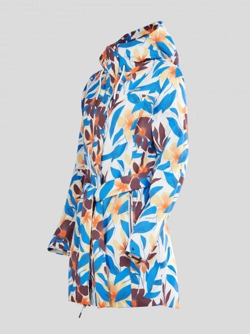 haine de ploaie pt. femei Fundango Regina II Waterproof Trench Jacket albastru 8