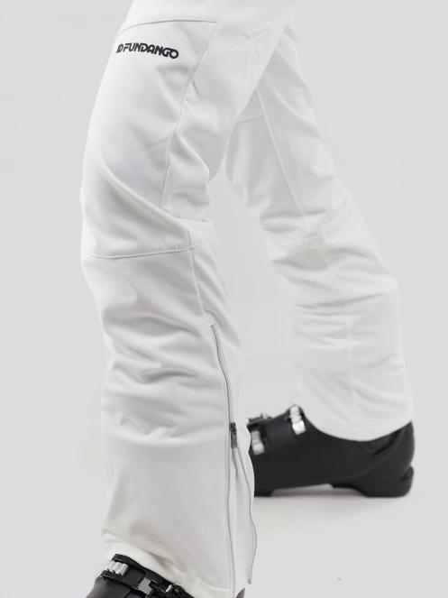 pantaloni de schi pt. femei Fundango Galena Pants alb 7