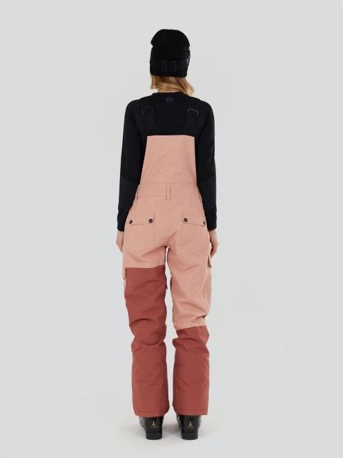 pantaloni de schi pt. femei Fundango Sakura ECO Bib Pants roz 4