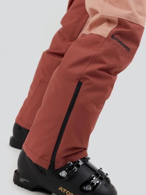 pantaloni de schi pt. femei Fundango Sakura ECO Bib Pants roz 10