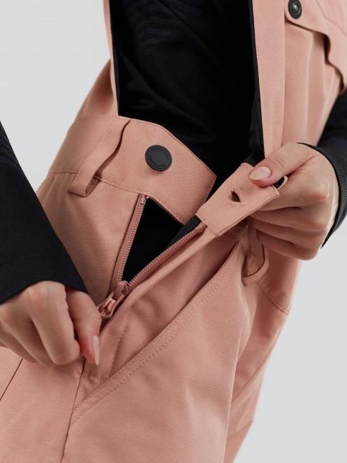 pantaloni de schi pt. femei Fundango Sakura ECO Bib Pants roz 11