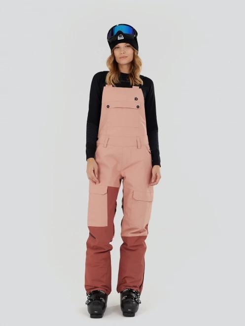 pantaloni de schi pt. femei Fundango Sakura ECO Bib Pants roz 2