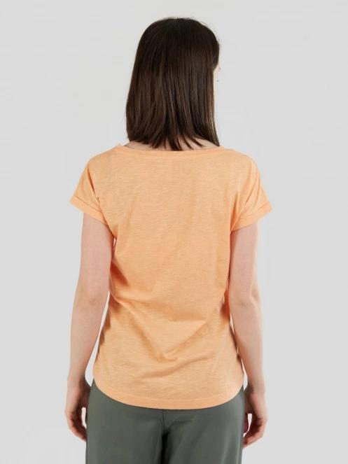 tricou cu maneci scurte pt. femei Fundango Amira T-shirt portocaliu 3