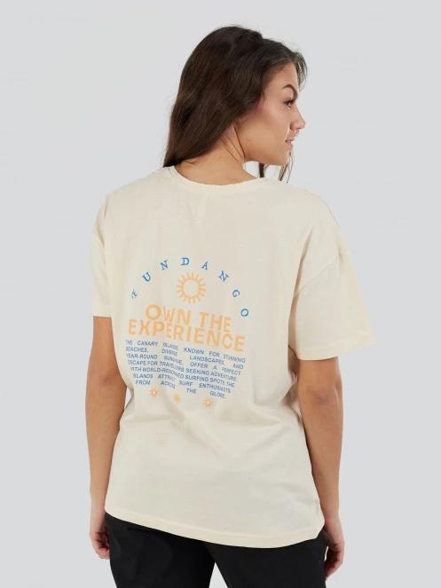 tricou cu maneci scurte pt. femei Fundango Sunshine Surf-T nisip 8