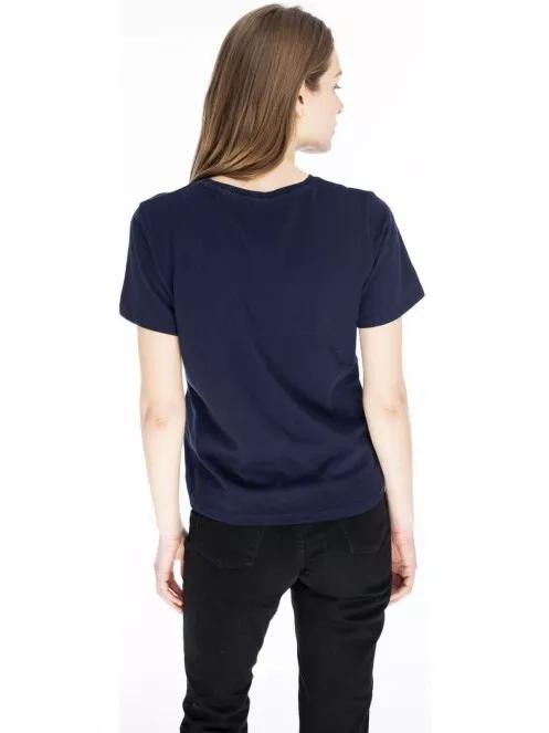 tricou cu maneci scurte pt. femei Fundango Joplin albastru inchis 3