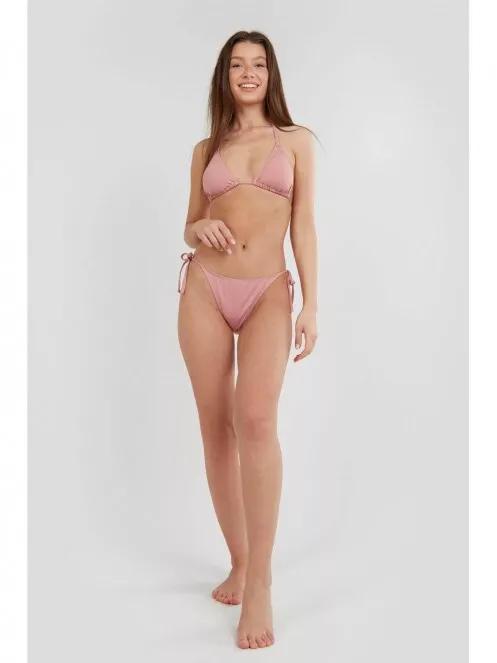 sutien bikini pt. femei Fundango Innisfil Triangle Top roz 4